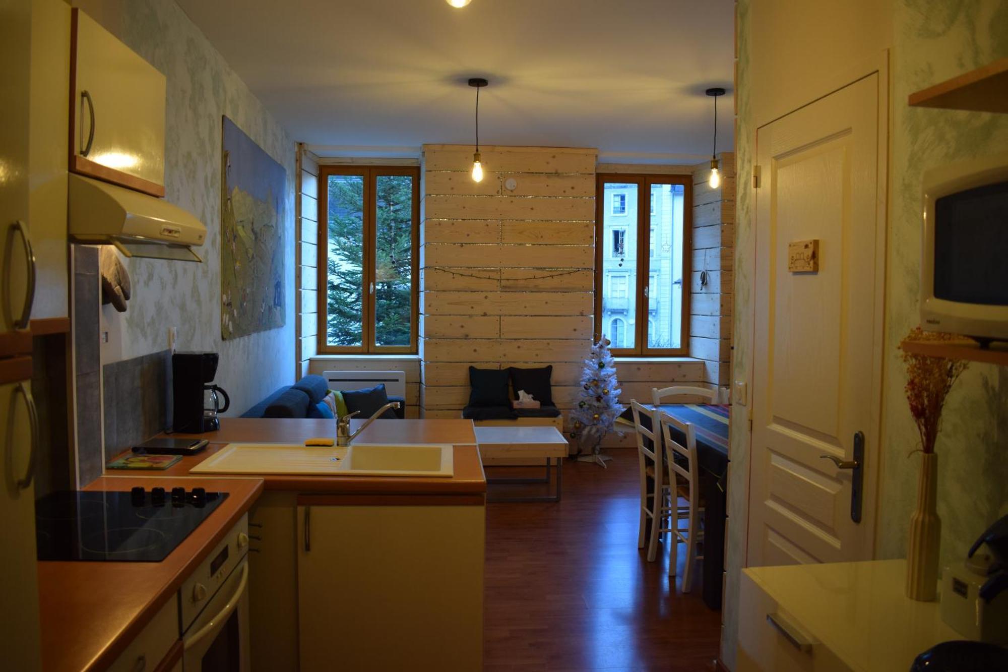 Appartement Familial T3 Avec Sauna 8 Personnes Eaux-Bonnes Kültér fotó